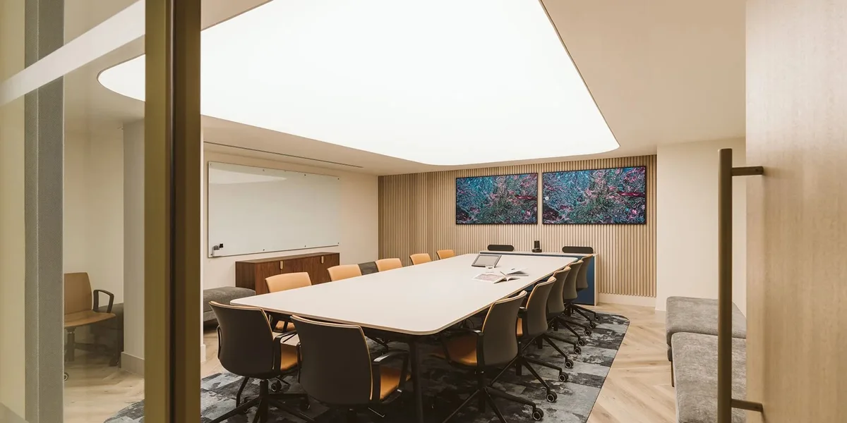LED sheet lights for large commercial ceiling lighting