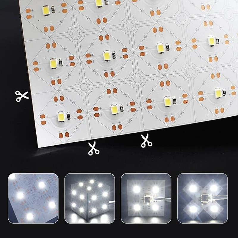 Uniform illumination LED sheet light